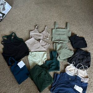 Lot of Lululemon, Vuori, Beyond Yoga